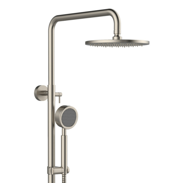 Душевая система Orange Steel M99-911ni смеситель с изливом, никель